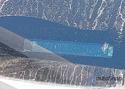 2024 Toyota Corolla Le from USA, damaged, VIN 5YFB4MDE0RP142264